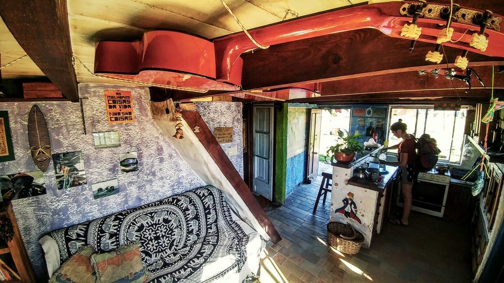 Auberge de jeunesse Viejo Lobo à Cabo Polonio Extérieur photo