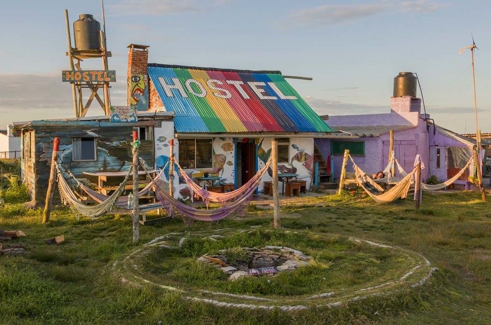Auberge de jeunesse Viejo Lobo à Cabo Polonio Extérieur photo