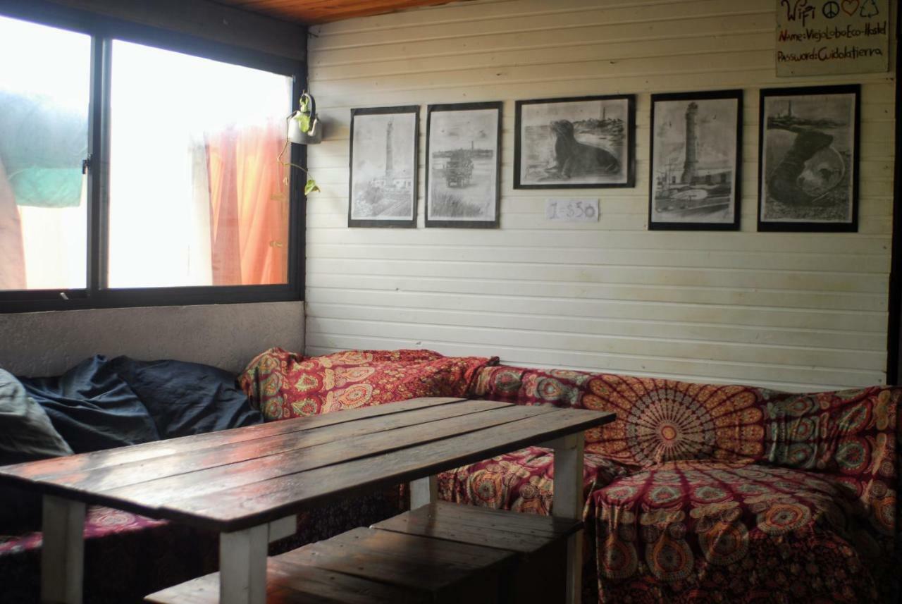 Auberge de jeunesse Viejo Lobo à Cabo Polonio Extérieur photo